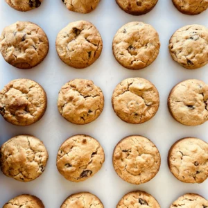 COOKIE NOISETTES COEUR NUTELLA