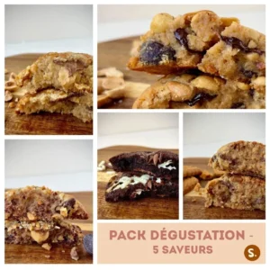 Pack dégustation - 5 saveurs