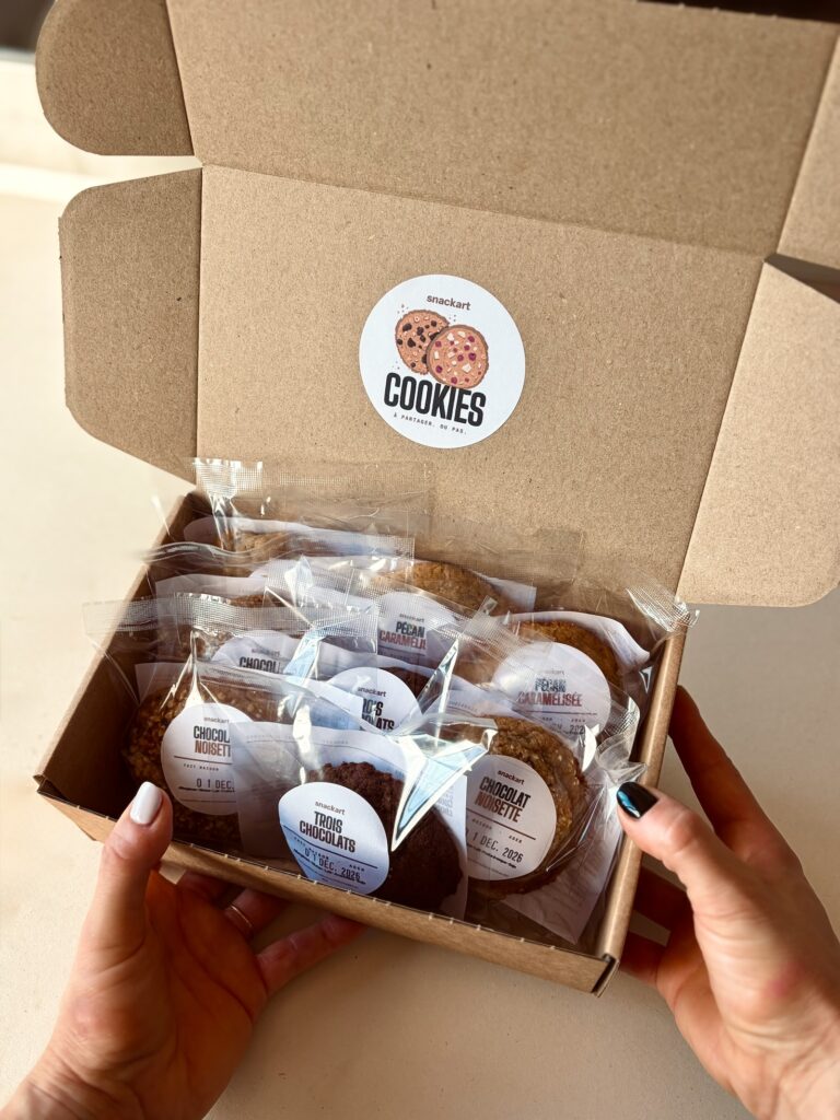 Boîte de 4 cookies